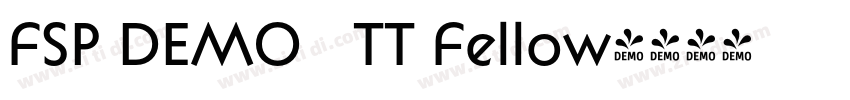 FSP DEMO   TT Fellow字体转换